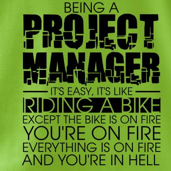 Being A Project Manager - bike