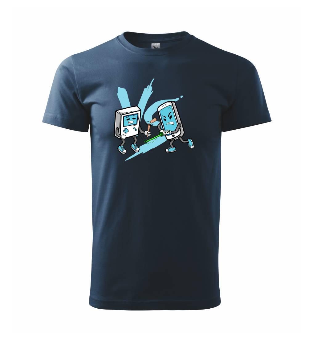 Tričká pre ajťákov - Generačné vojna - Tričko extra veľké  (5-8XL)
