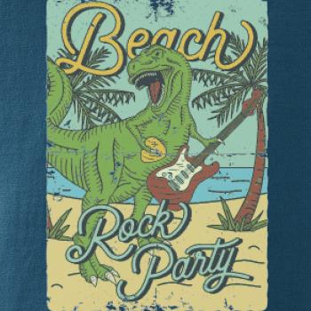 Beach rock party