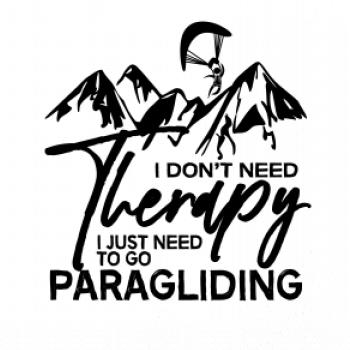 I dont need Therapy Paragliding