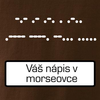 Morzeovka - váš nápis