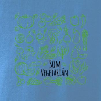 Som vegetarián - zelenina vo štvorci