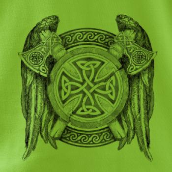 Keltský symbol a sekery Keltský symbol a sekery