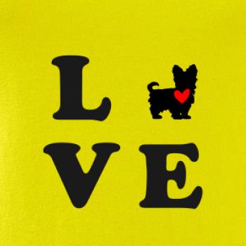 Yorkshire terier love