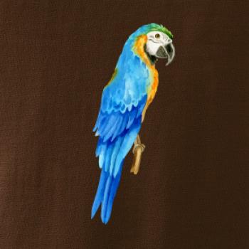 Ara modrá kreslená
