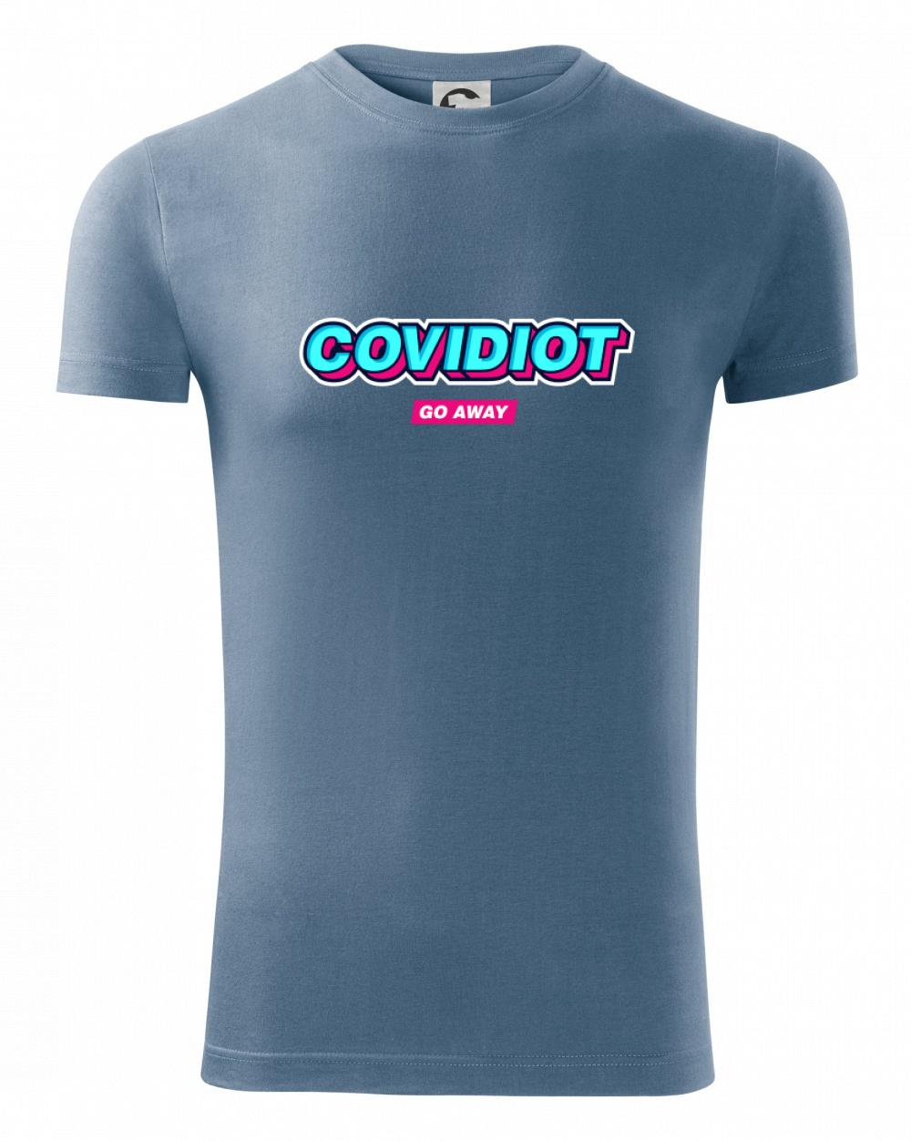 Covidiot - Viper FIT - Pánske zúžené tričko