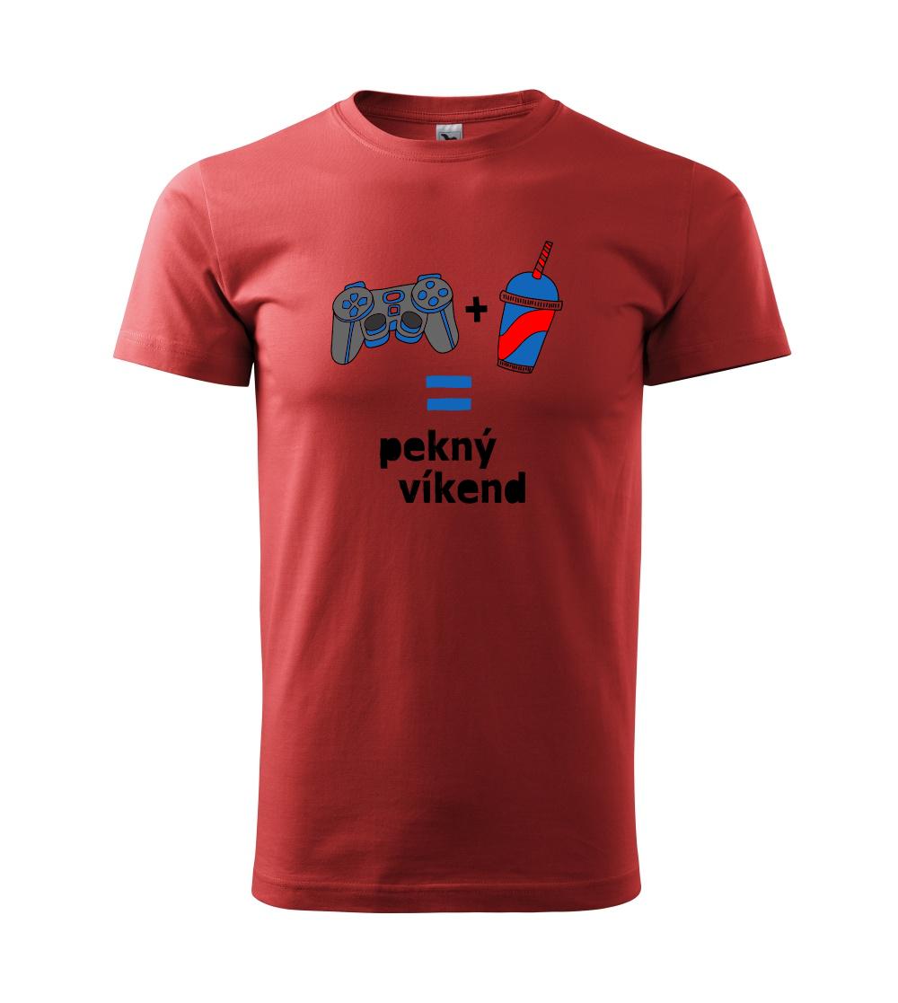 Tričká pre ajťákov - Pekný víkend - Klasické pánske tričko vyššej gramáže