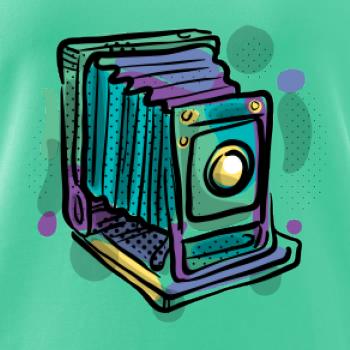 Foťák farebný starý - jedna šošovka