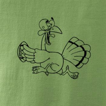 Vystrašená sliepka