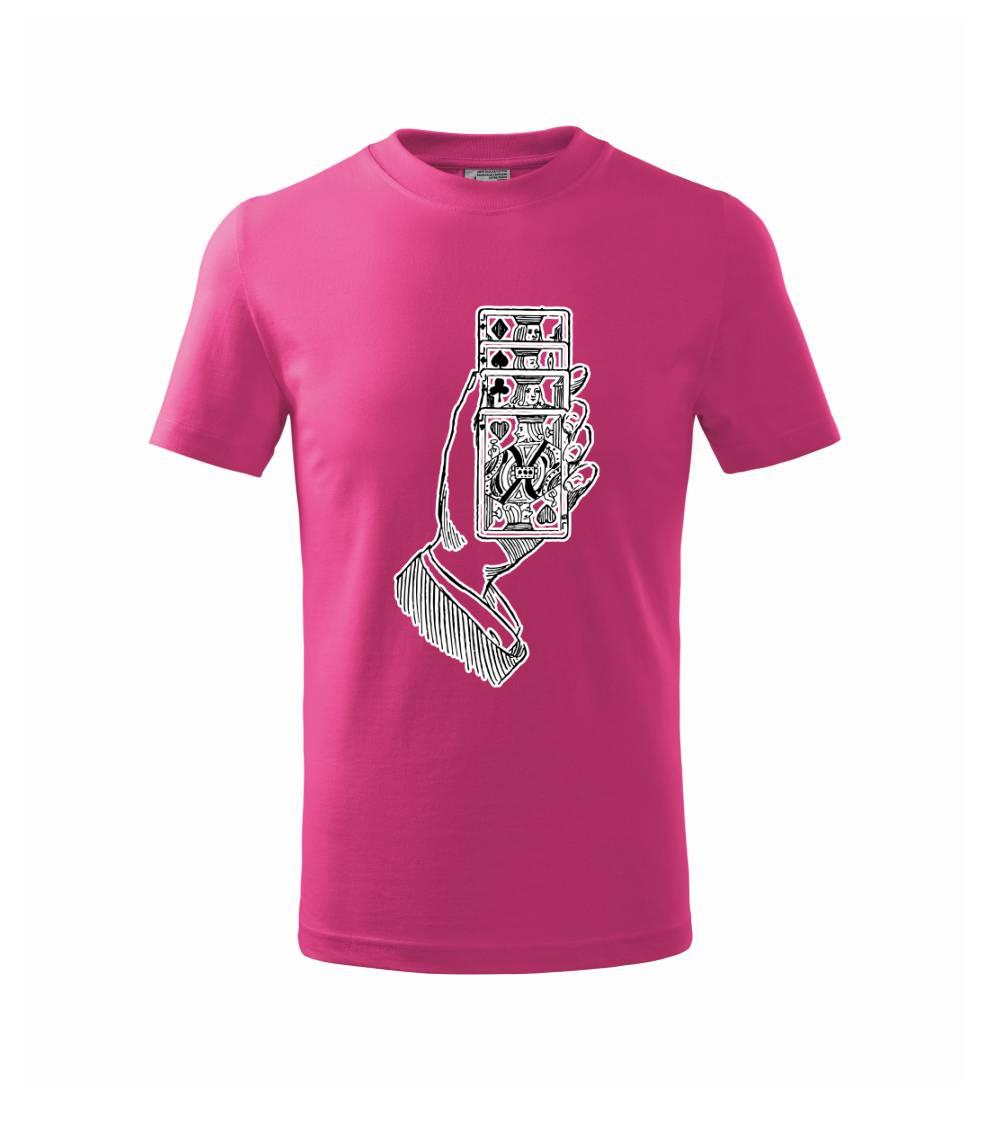 Poker ruka s kartami