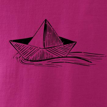 Letná romantika - papierová loďka