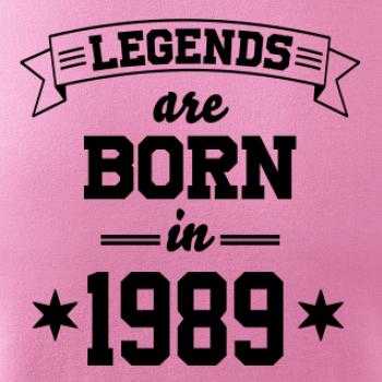 Legends are born in 1989