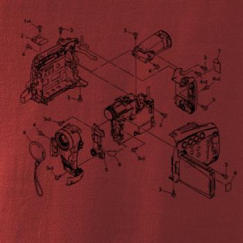 Nákres videokamera stará