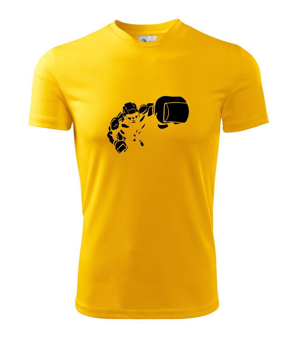 Tričká na box - Boxer obrys - Detské tričko športové