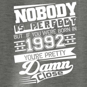 Nobody is perfect - 1992
