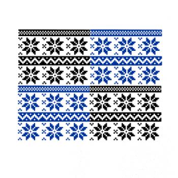 Vianočné vzor - šachovnice