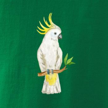 Papagáj Kakadu kreslený Papagáj Kakadu kreslený