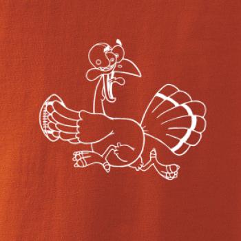 Vystrašená sliepka