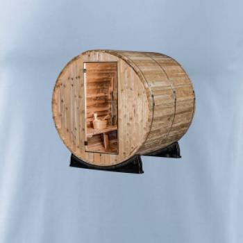 Vonkajšia sauna z boku