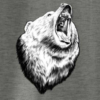 Medveď trošku naštvaný