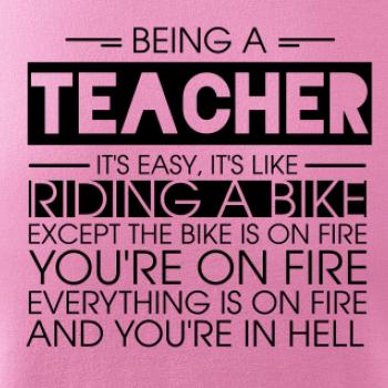 Being a teacher - bike