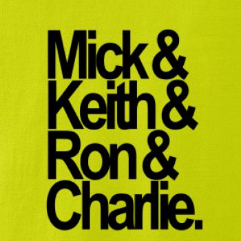 Mick Keith Ron Charlie