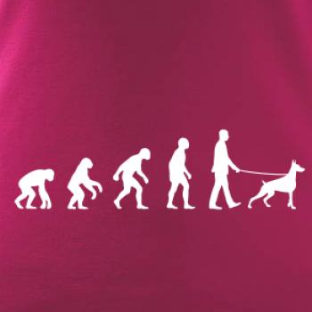 Evolúcia pes doberman (muž-žena)