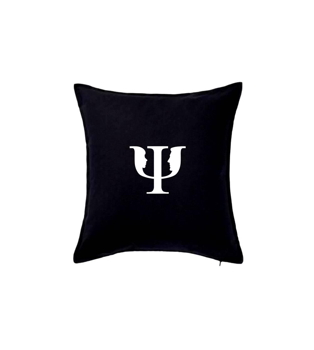 Vtipné tričká do práce - Psychológia logo muž a žena - Vankúš 50x50