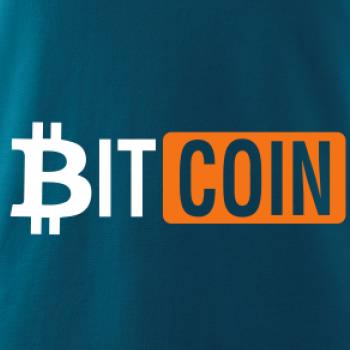 Bitcoin nápis Bitcoin nápis