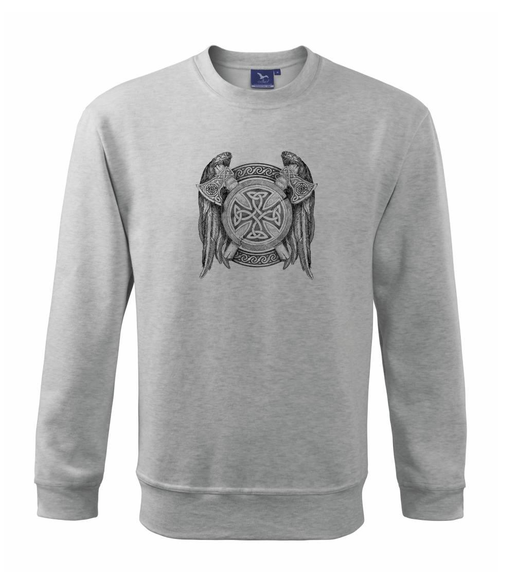 Keltský symbol a sekery Keltský symbol a sekery