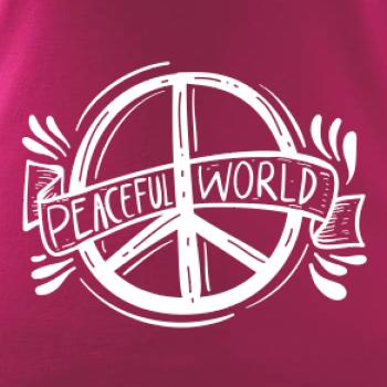 Peaceful world logo