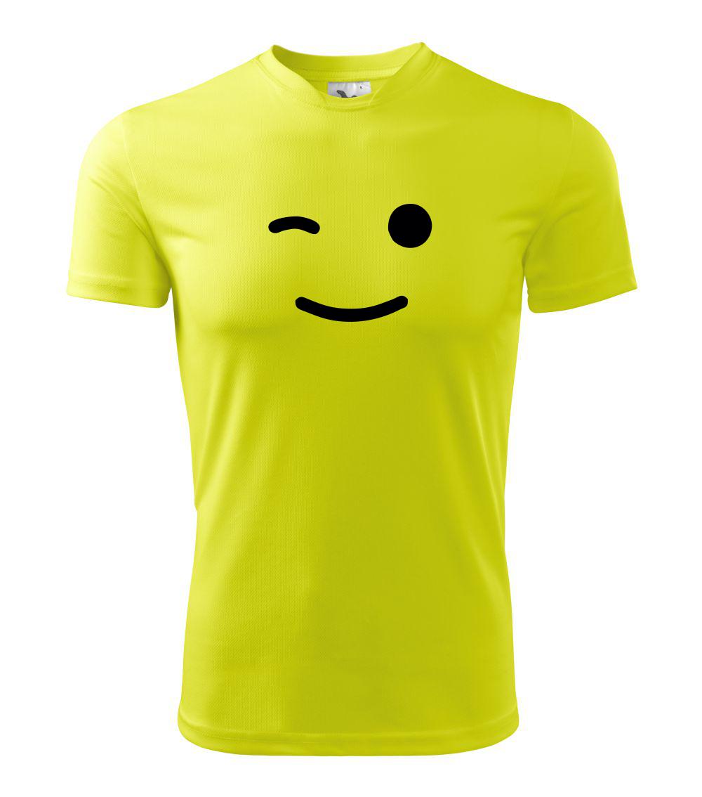 Žmurkajúci smajlík