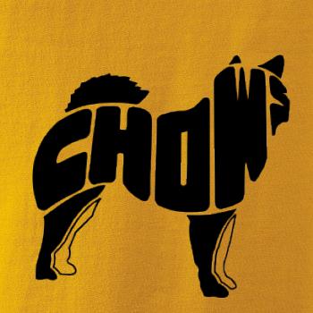 Čau Čau - nápis v tele