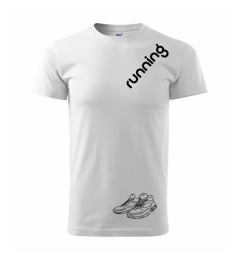 Running nápis šikmo Running nápis šikmo