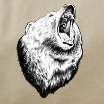 Medveď trošku naštvaný