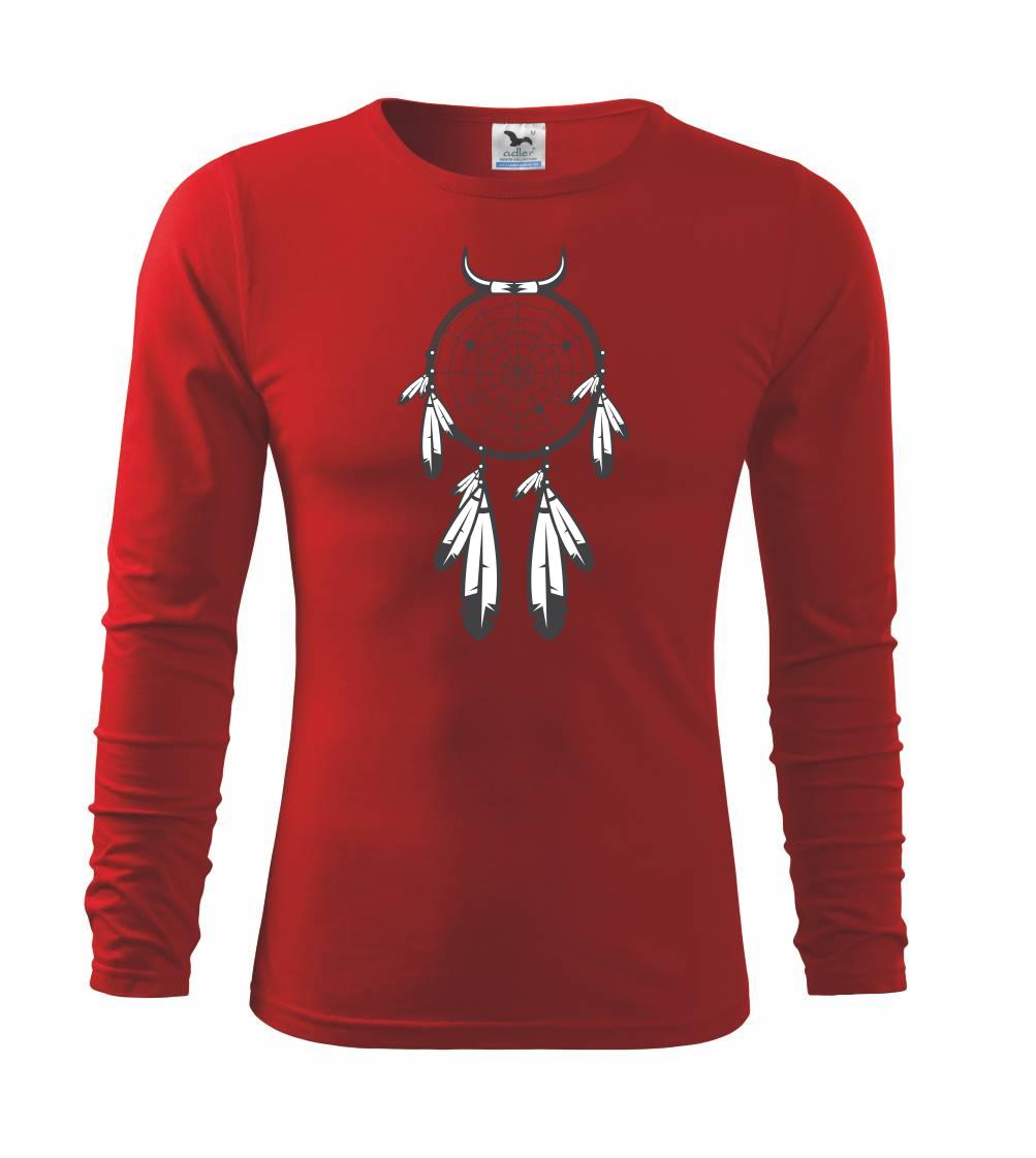 Grafické tričká - Indiánsky lapač snov - Tričko detské Long Sleeve