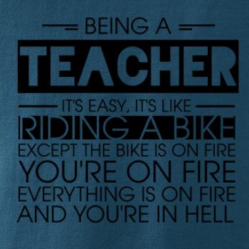 Being a teacher - bike