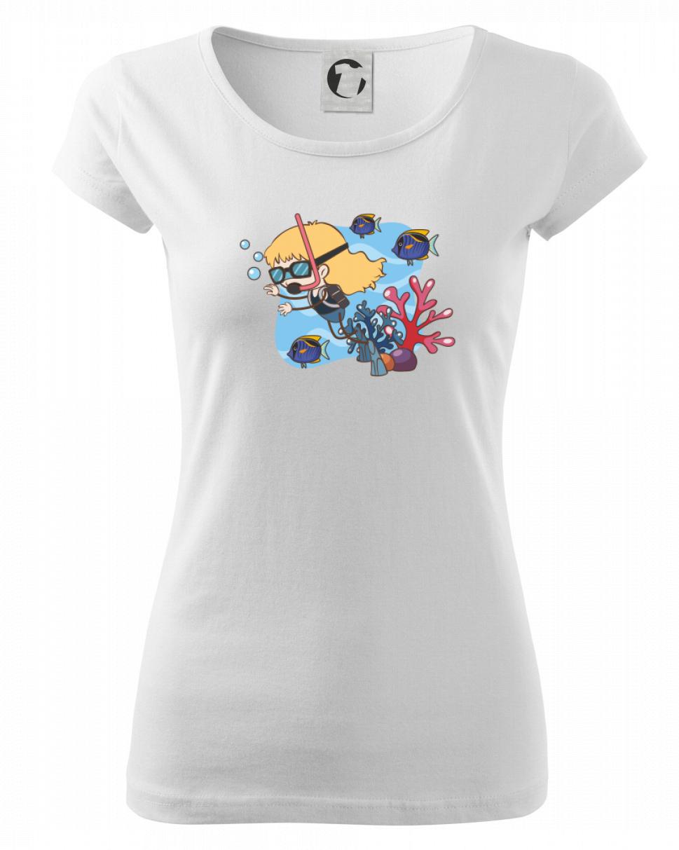 Potápač dievča Potápač dievča