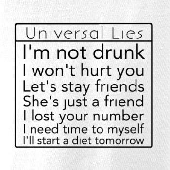Universal Lies
