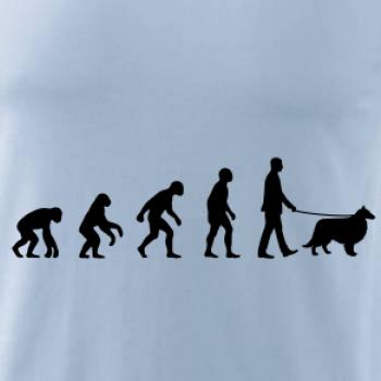 Evolúcia pes Šeltia (muž-žena)