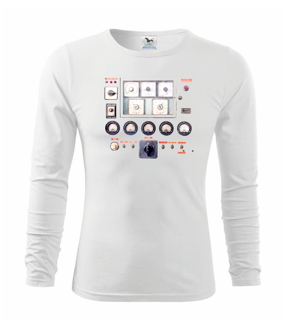 Grafické tričká - Meracie stanice - Tričko s dlhým rukávom FIT-T long sleeve