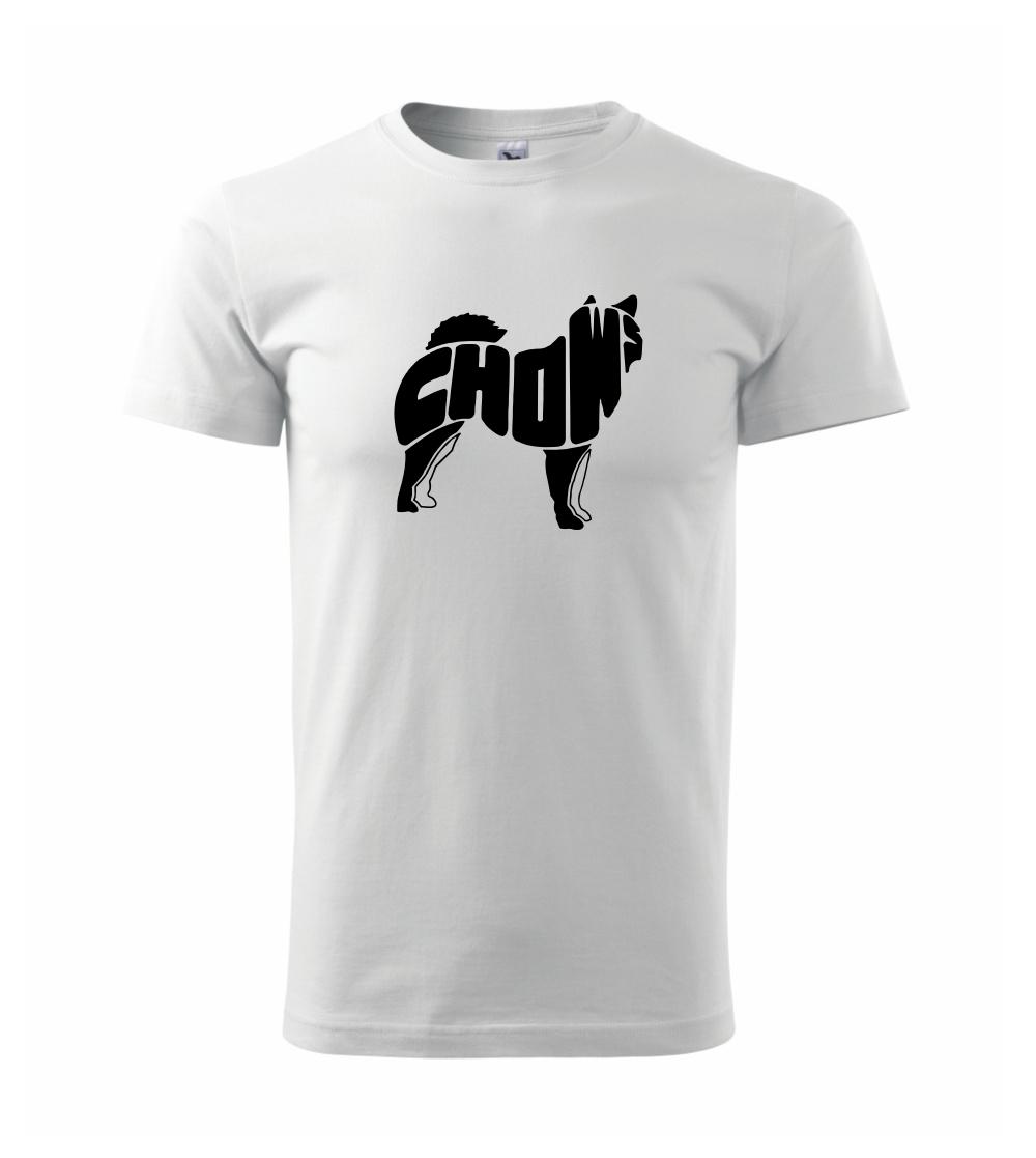 Čau Čau - nápis v tele Čau Čau - nápis v tele