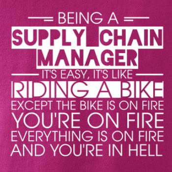 Being a hain supply manager - bike Being a hain supply manager - bike