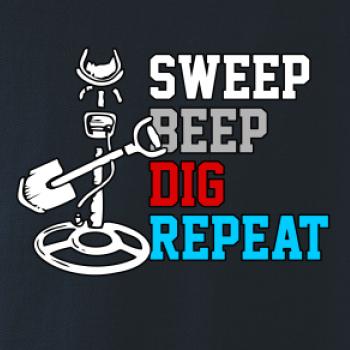 Sweep Beep Dig Repeat Sweep Beep Dig Repeat