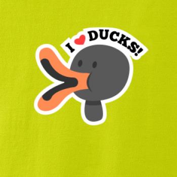 I love ducks - kreslený