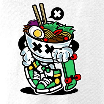 Saláťák na skejtu