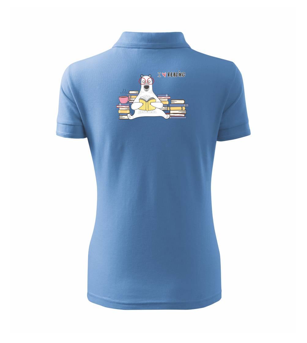 I love reading medveď I love reading medveď