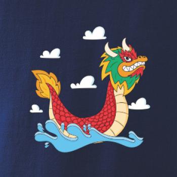 Dračia loď kreslená