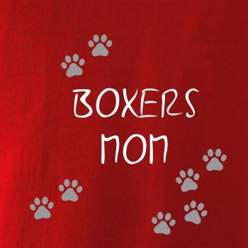 Boxers mom (Nemecký boxer) (Reflexné labky) Boxers mom (Nemecký boxer) (Reflexné labky)