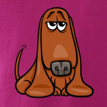 Baset - kreslený hnedý